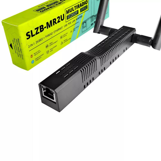 SMLIGHT SLZB-MR2U Zigbee Thread Multiradio CC2652P EFR32MG21 LAN PoE USB Wi-Fi