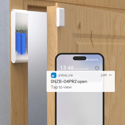 SONOFF SenseGuard DW Gen2 Zigbee Intelligenter Tür-/Fenstersensor SNZB-04PR2
