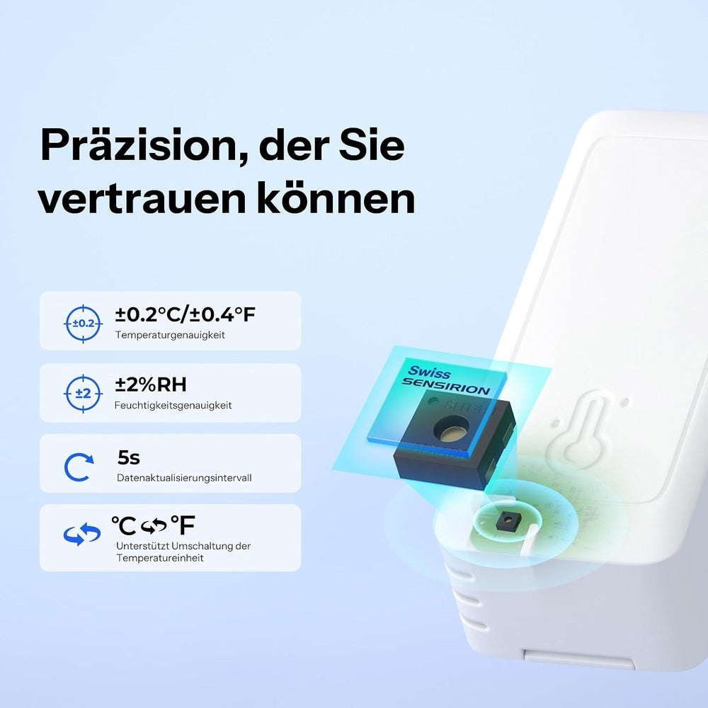 Sonoff SNZB-02B AirGuard TH Lite Zigbee 3.0 Temperature Humidity Sensor