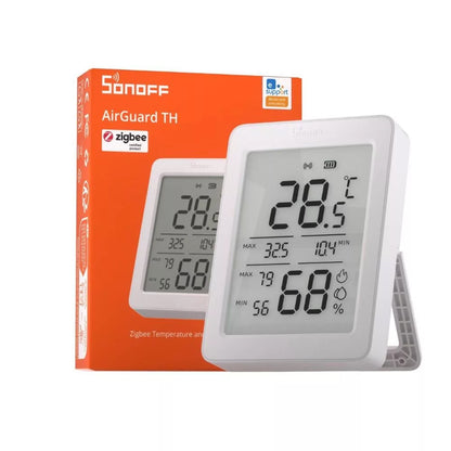 SONOFF AirGuard TH SNZB-02DR2 Zigbee Temperatur Feuchtigkeitssensor 3.6 Zoll LCD