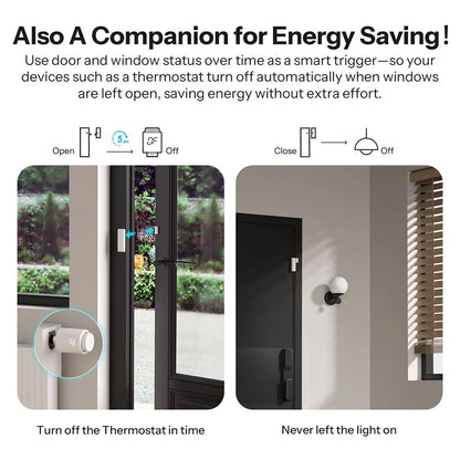 SONOFF SenseGuard DW Gen2 Zigbee Intelligenter Tür-/Fenstersensor SNZB-04PR2