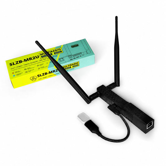 SMLIGHT SLZB-MR2U Zigbee Thread Multiradio CC2652P EFR32MG21 LAN PoE USB Wi-Fi