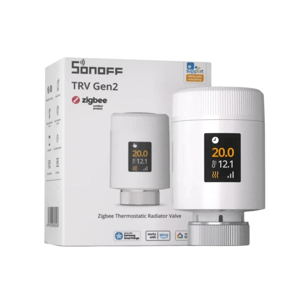 Sonoff TRV-ZBT Gen2 Zigbee 3.0 Smart Heizkörperthermostat Regler Radiator Valve