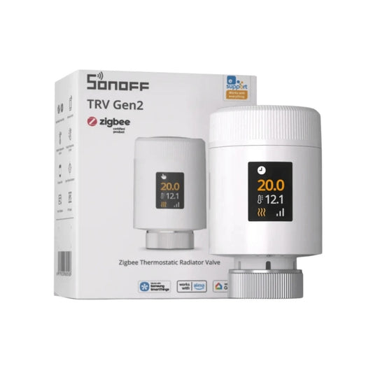 Sonoff TRV-ZBT Gen2 Zigbee 3.0 Smart Heizkörperthermostat Regler Radiator Valve